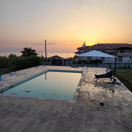 Mediterraneo With Pool & Sea View Escape Nea Kallikrateia