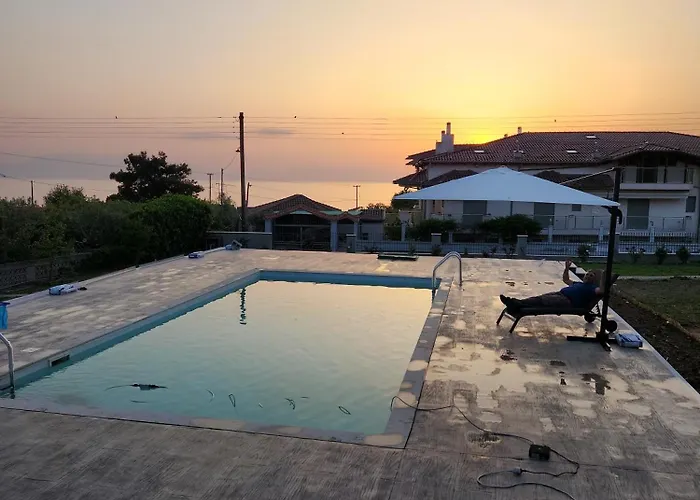 Mediterraneo With Pool & Sea View Escape Nea Kallikrateia